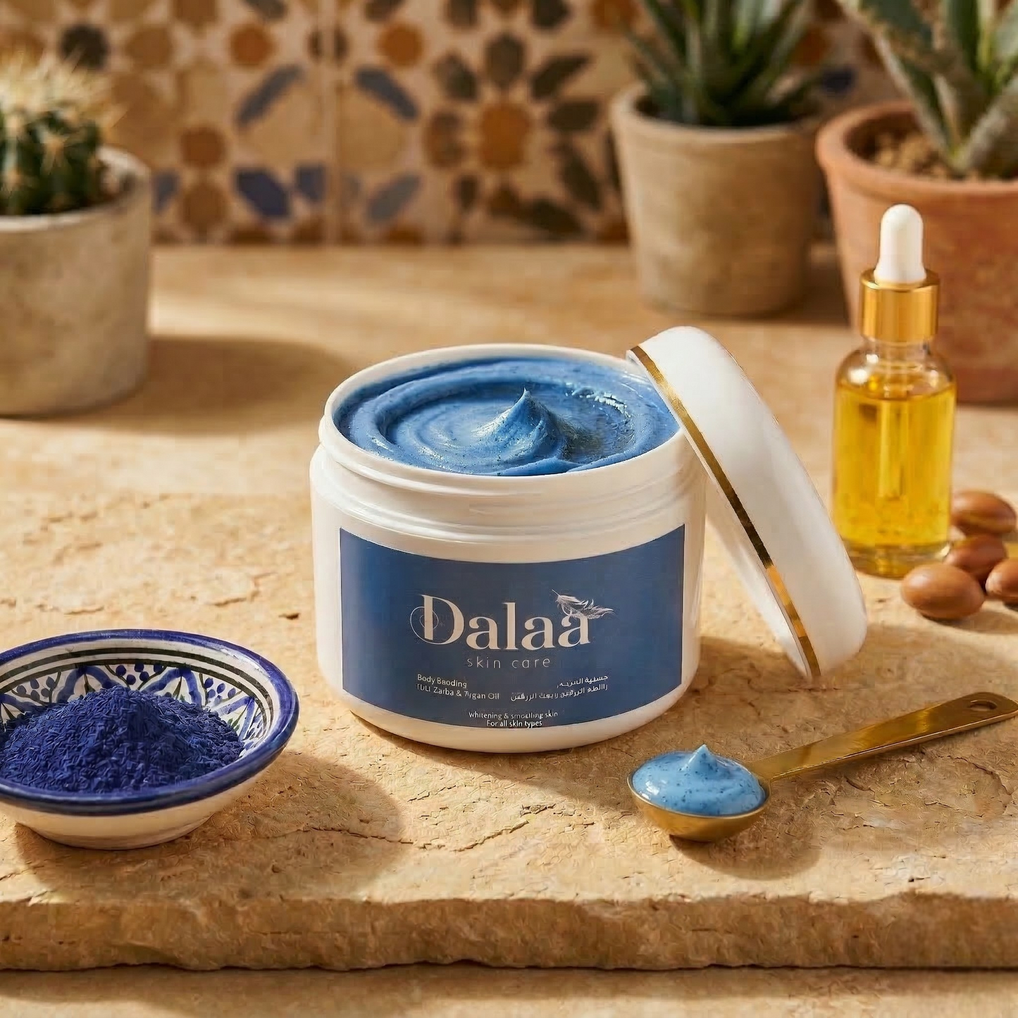 Body Scrub – Blue Nila & Argan 300ml